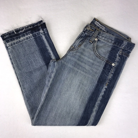 Mossimo Boyfriend Crop Jean NWOT 2 REGULAR - Picture 4 of 7